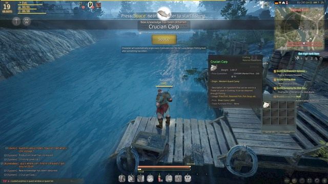 Łowienie ryb Fishing Aktywności Black Desert Online poradnik do