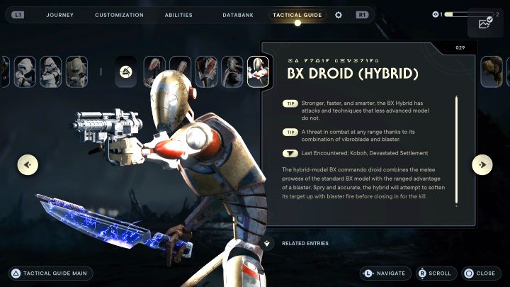 Star Wars Jedi Survivor Trofea Osiągnięcia lista wszystkich