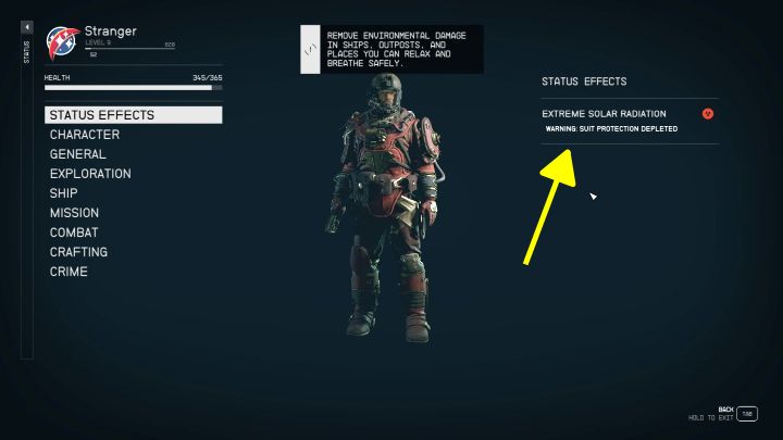 Starfield Jak Pozby Si Negatywnych Efekt W Promieniowania