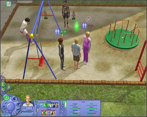 Simy Najważniejsze nowości Kontakty pomiędzy Simami The Sims 2