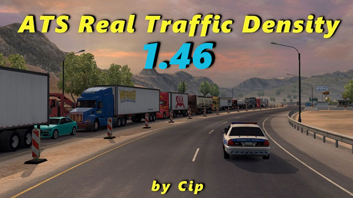 American Truck Simulator mod Real Traffic Density and Ratio v.1.4.6c