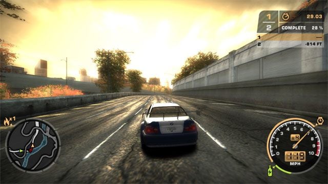 Need for Speed: Most Wanted (2005) mod Widescreen Fix v.1.0