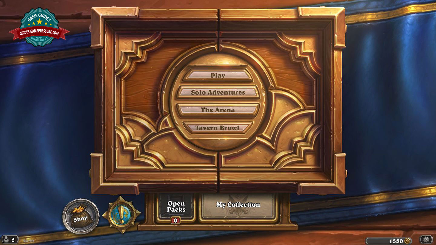 Main Menu The Basics Hearthstone Heroes Of Warcraft Game Guide