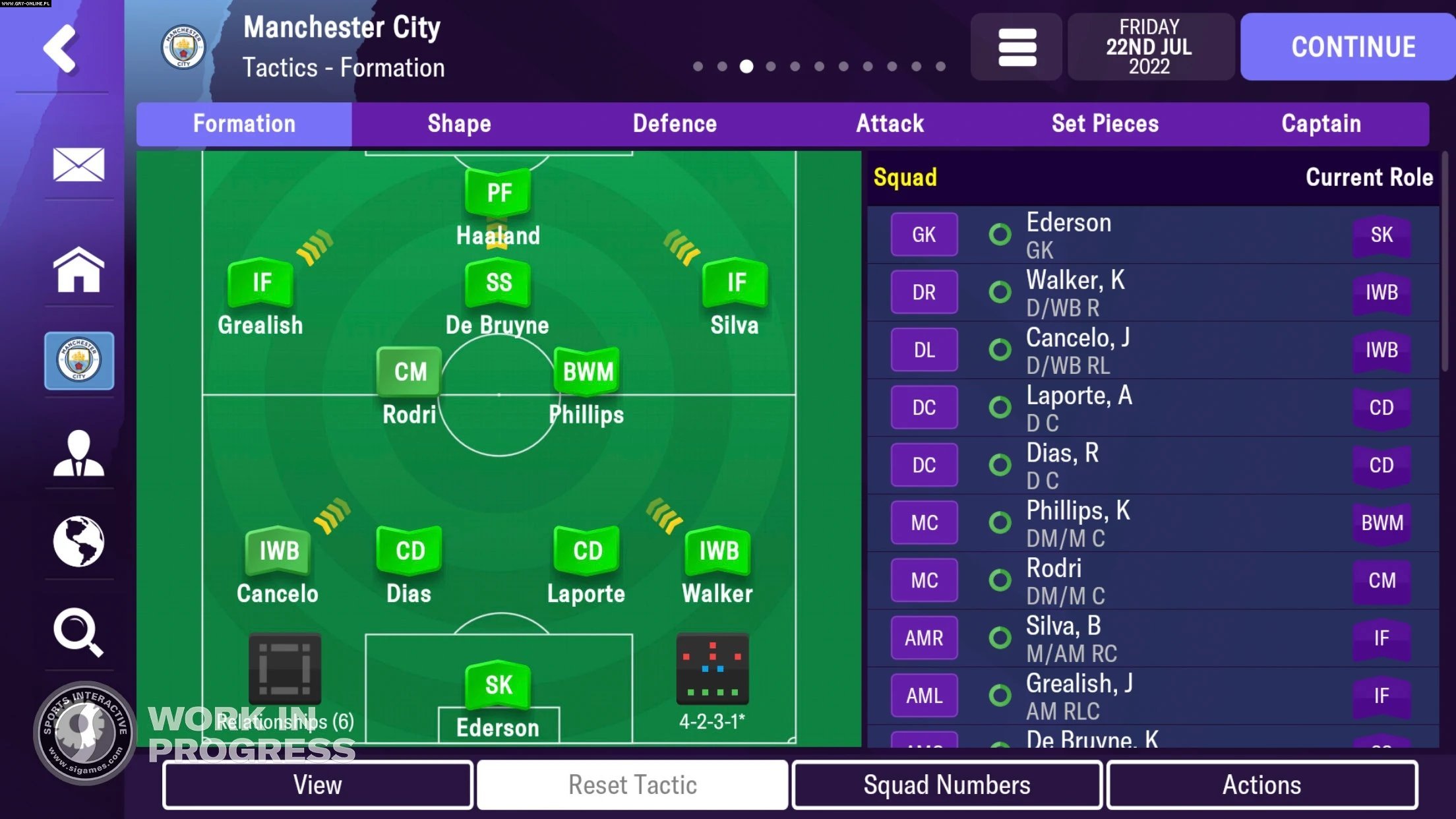 Galeria Screen W Z Gry Football Manager Mobile Gryonline Pl