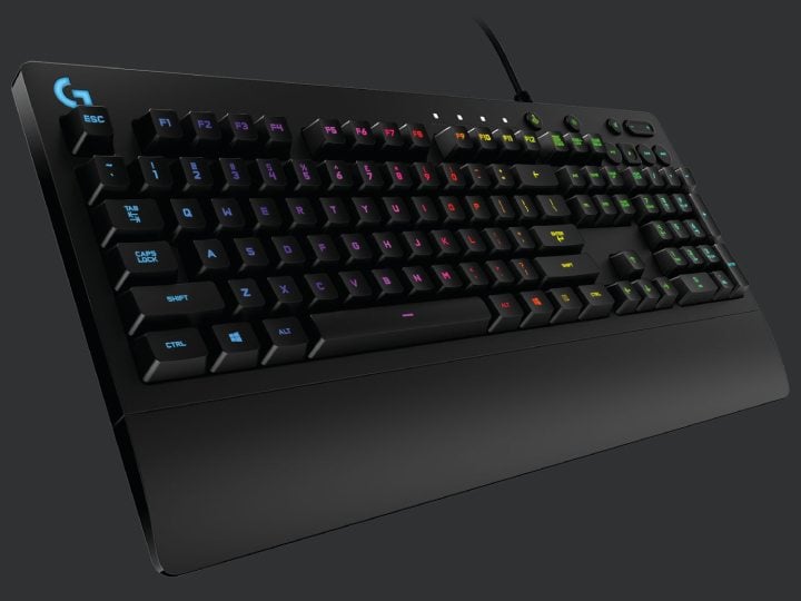 Klawiatura Logitech G213 Prodigy to jeden z najlepszych modeli membranowych na rynku. - Najlepsze klawiatury gamingowe. Ranking na 2024 rok - dokument - 2024-09-03