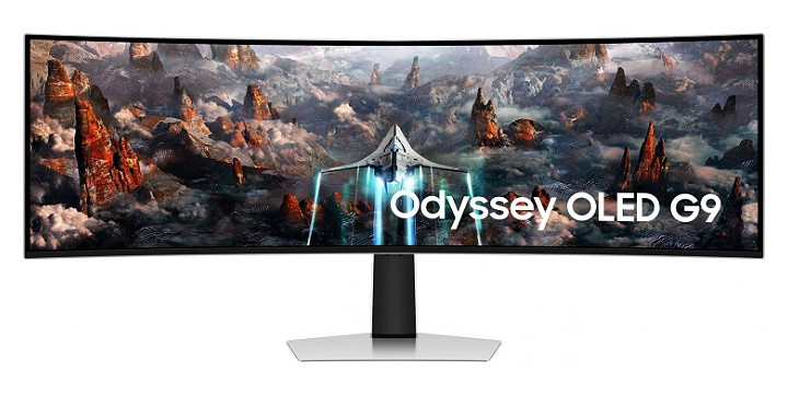 49 cali i rozdzielczość 5120 x 1440 robią wrażenie. Źródło: Samsung - Najlepsze monitory gamingowe ultrawide - ultrapanoramiczne. Ranking 2024 - dokument - 2024-11-13