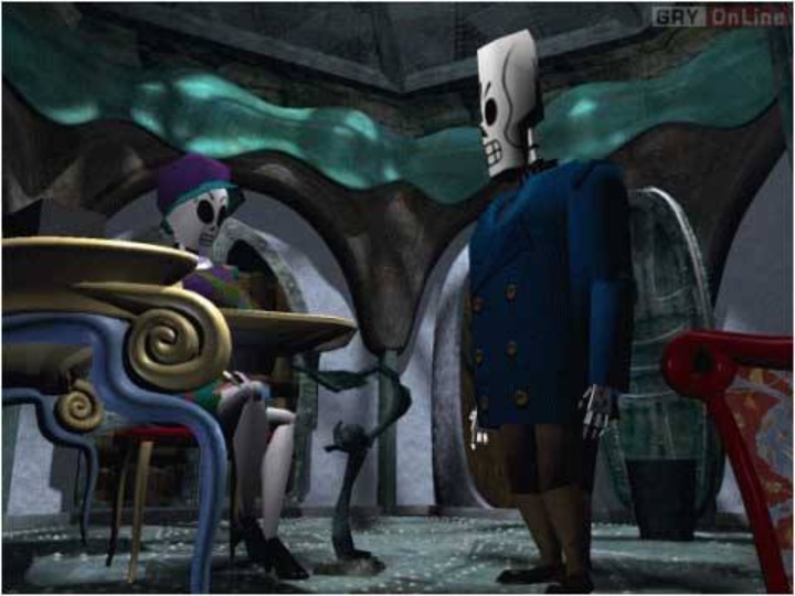 Grim Fandango, LucasArts, 1998 - Otwarcie Wrót Baldura i Valve na tronie - 10 najlepszych gier 1998 roku - dokument - 2023-08-20