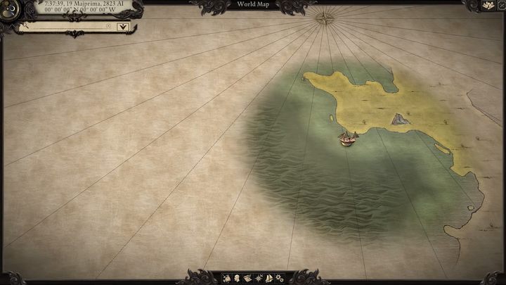 Na nowej, dynamicznej mapie świata będziemy ręcznie nawigować naszym statkiem. - 2017-05-11