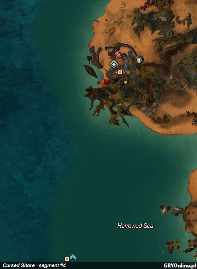 Cursed Shore Map Guild Wars 2