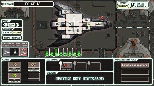 Stealth Cruiser (B) - DA-SR 12 | Statki | FTL Faster Than Light - FTL ...