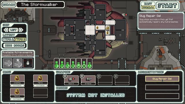 Slug Cruiser (B) - The Stormwalker | Statki | FTL Faster Than Light ...