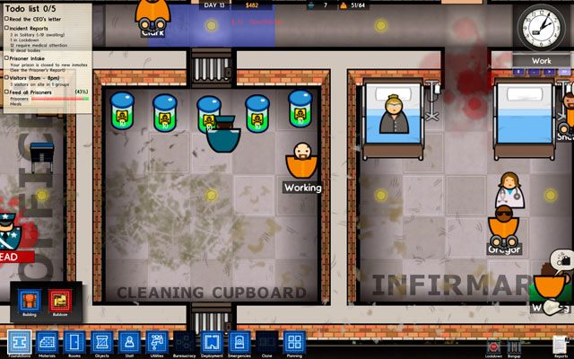free download prison architect cleaning cupboard