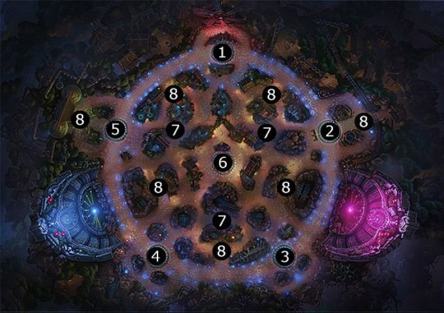 The Crystal Scar W League Of Legends Rodzaje I Opis Map League Of