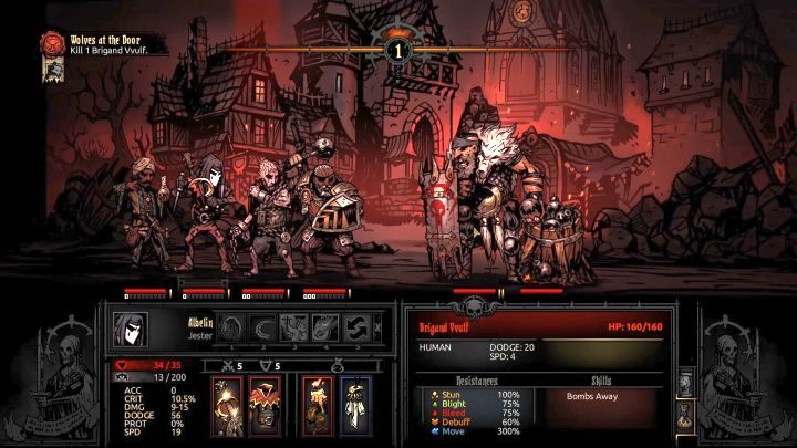 Bandyta Vvulf Brigand Vvulf Bossowie W Darkest Dungeon Darkest Dungeon Poradnik Do Gry Gryonline Pl