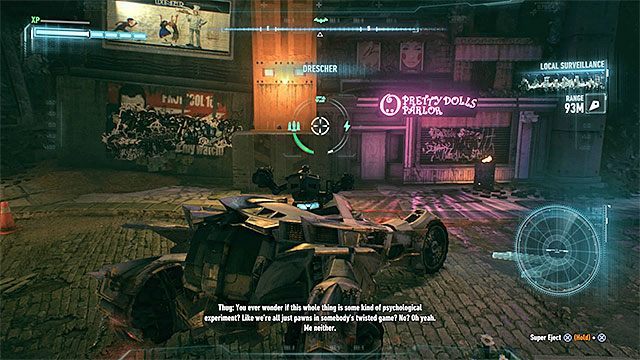Wymagane gadżety: wybuchowy żel - Trofea Człowieka-Zagadki na wyspie Founders Island (17-33) | Wyspa Founders Island - Batman Arkham Knight - poradnik do gry