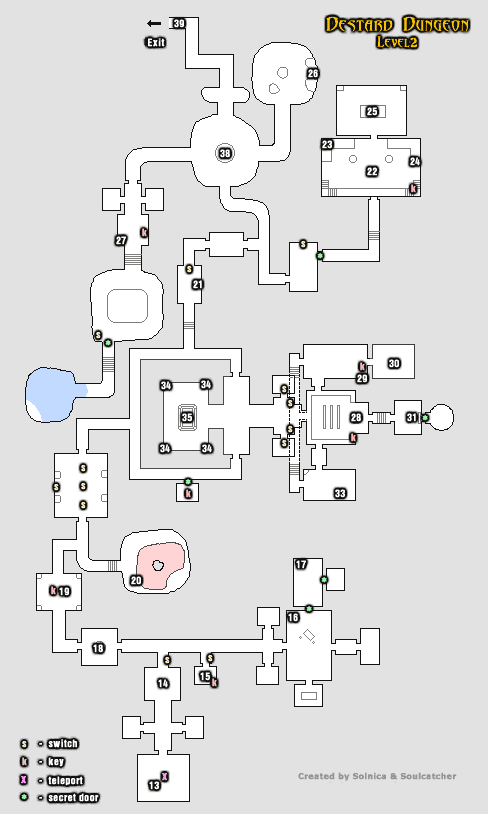 Do Labiryntu Destard zostajemy odesłani zaraz na początku pobytu w Valoria - Dungeon Destard - Ultima IX: Ascension - poradnik do gry
