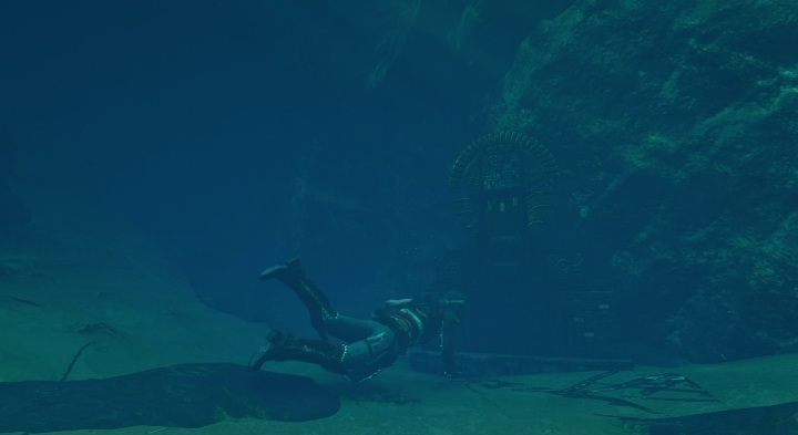 Mural (4) znajdziesz pod wodą, po wschodniej stronie miasta Patiti, - Murale w Ukrytym Mieście | Sekrety w Shadow of the Tomb Raider - Shadow of the Tomb Raider - poradnik do gry