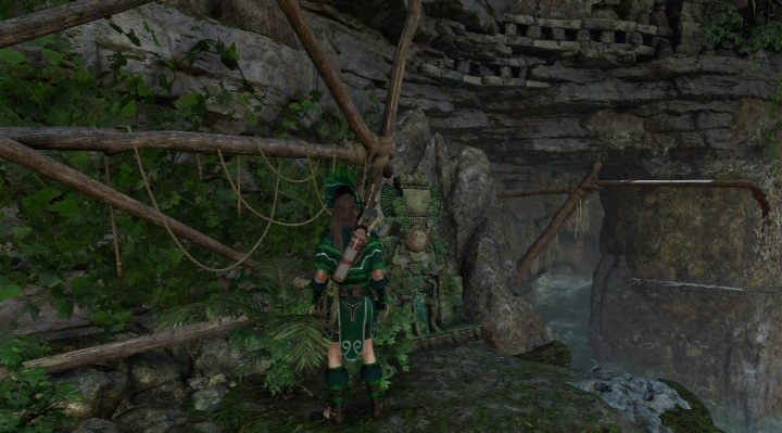 Aby dostać się do tego muralu musisz zejść po skałach na samym wschodzie lokacji The Hidden City - Murale w Ukrytym Mieście | Sekrety w Shadow of the Tomb Raider - Shadow of the Tomb Raider - poradnik do gry