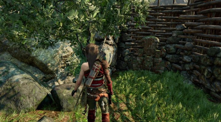 Aby dostać się do tego muralu (4) musisz udać się w górę od obozowiska w pobliżu świątyni - Murale w Ukrytym Mieście | Sekrety w Shadow of the Tomb Raider - Shadow of the Tomb Raider - poradnik do gry