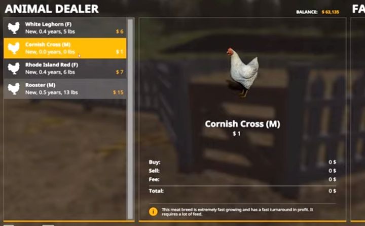 Теперь также доступны различные виды домашней птицы - Farming Simulator 19: Seasons 19 - Животные, сельское хозяйство - Руководство по игре Farming Simulator 19