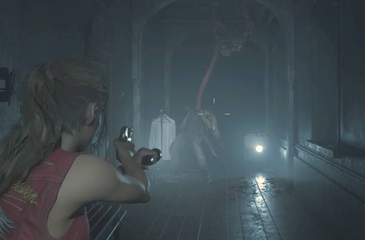 Resident evil 2 remake статуя девы