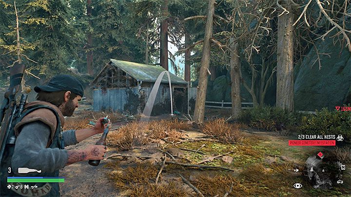 Days gone где. Days gone зараженная зона на кладбище пайонир. Days gone кладбище пайонир гнезда. Заражённые зоны Days gone кладбище. Зараженная зона на кладбище пайонир 3 гнездо.