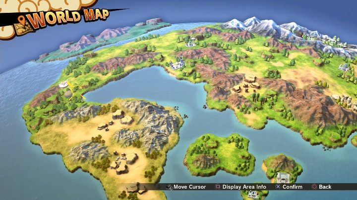 Mapa w Dragon Ball Z  Kakarot  Dragon Ball Z  Kakarot  