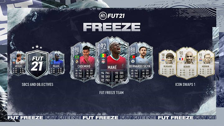FUT 21: Freeze - Pełen skład, zadania, SBC - FIFA 21 - poradnik do gry