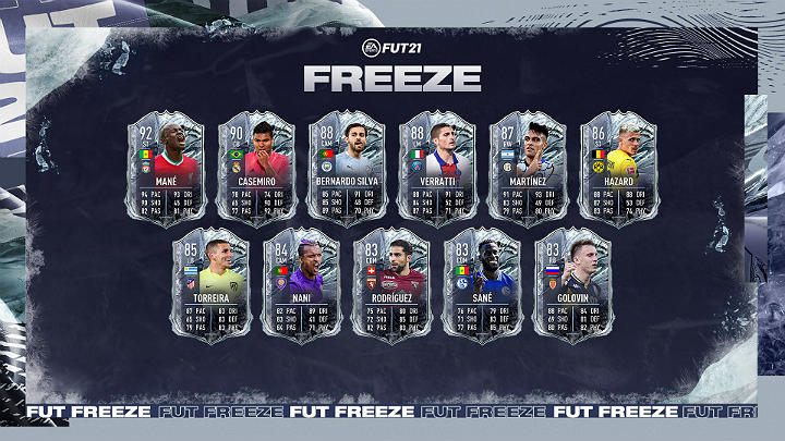 FUT 21: Freeze - Pełen skład, zadania, SBC - FIFA 21 ...