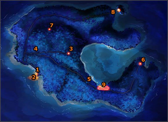 Mapa 1 - Melee Island | Opis przejścia - The Secret of Monkey Island ...