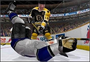 Informacje tekstowo-graficzne nt. NHL 2004 - ilustracja #3