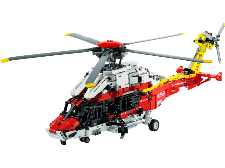 Źródło: LEGO.pl, materiały promocyjne - 70 cm długości i ponad 2000 elementów - jak na taką wielkość i liczbę funkcji zestaw LEGO oferujący helikopter ratunkowy Airbus H175 jest wręcz zaskakująco tani - wiadomość - 2024-09-16