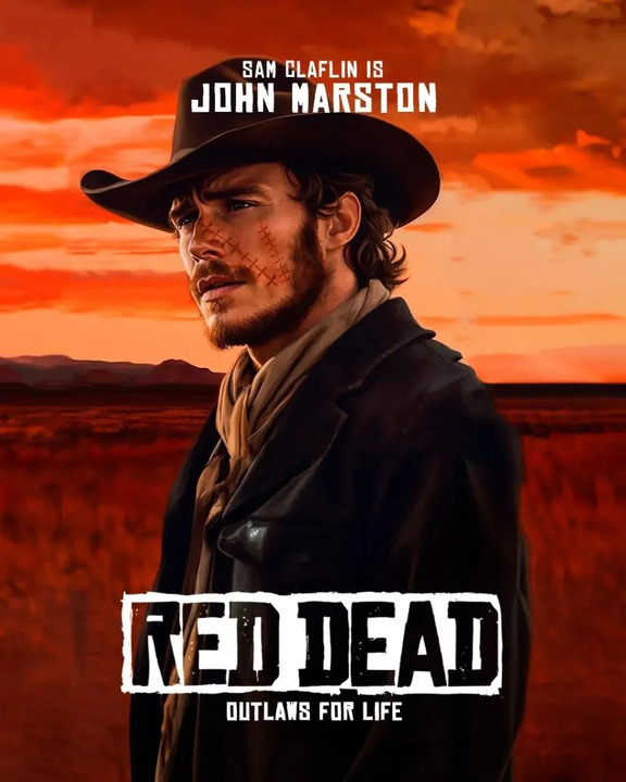 Tak wyglądałaby filmowa adaptacja Red Dead Redemption. Hollywoodzkie gwiazdy prezentują się znakomicie	 - ilustracja #2