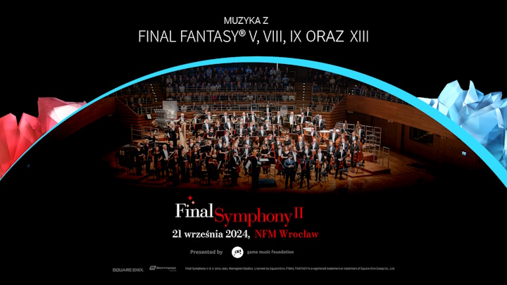 Źródło: Game Music Foundation. - Już niedługo odbędzie się Final Symphony 2. Dla największych fanów japońskiej serii Final Fantasy czeka też panel dyskusyjny - wiadomość - 2024-08-09