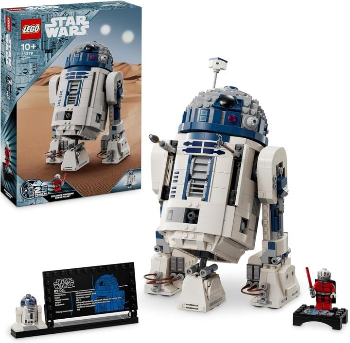 R2-D2 to jedna z najbardziej charakterystycznych postaci ze świata GW (źródło: LEGO).