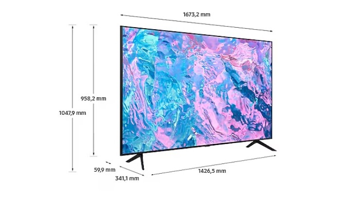 Źródło: Samsung; materiały promocyjne - Promocyjne mistrzostwo świata. 75-calowy telewizor Samsung w historycznie niskiej cenie to idealny sprzęt nie tylko do oglądania Euro 2024, ale też gry na konsoli - wiadomość - 2024-06-26