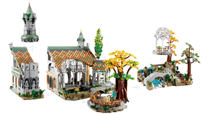 Źródło: LEGO; materiały promocyjne - Amazon zdobył moje serce i portfel. Po LEGO Rivendell żaden model z klocków nie będzie już taki sam - wiadomość - 2024-11-28