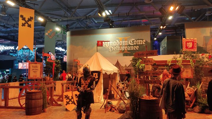 Kingdom Come 2 na gamescom 2024. - Zasypiałem na stojąco, ale chyba jednak było warto - jak pracuje się na największych targach gier na świecie? - wiadomość - 2024-09-01