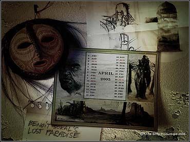 Prezent od White Bird Productions - kalendarz z Lost Paradise - ilustracja #1