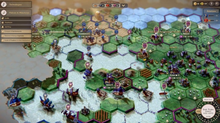 Źródło: Yield! Fall of Rome; Billionworlds; Daedalic Entertainment; 2025 - Yield! Fall of Rome - uratuj Rzym przed upadkiem lub przypieczętuj jego los w nowej dynamicznej strategii 4X - wiadomość - 2024-12-15