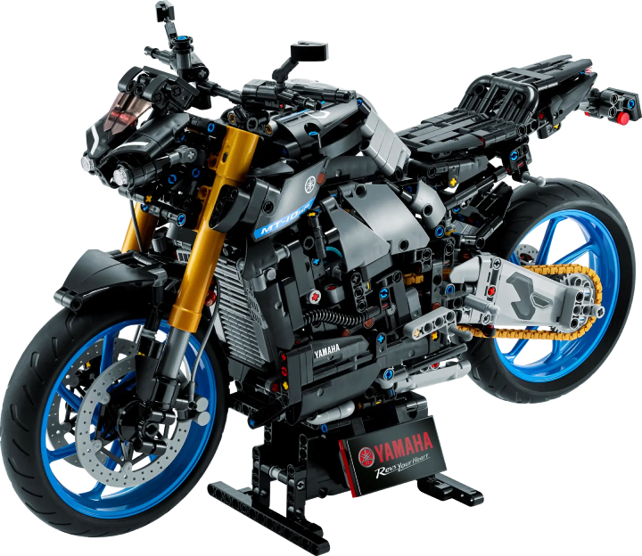 Source: Promotional materials, LEGO.pl.  -Amazon has given motorcycle enthusiasts a very good deal on this LEGO Yamaha MT-10 SP set.  This powerful 1:5 scale model is a dream come true for many two-wheeled bicycle enthusiasts - Message - 2024-06-30
