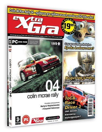 eXtra Gra 4/06 z grą Colin McRae Rally 04 od dziś w kioskach - ilustracja #1