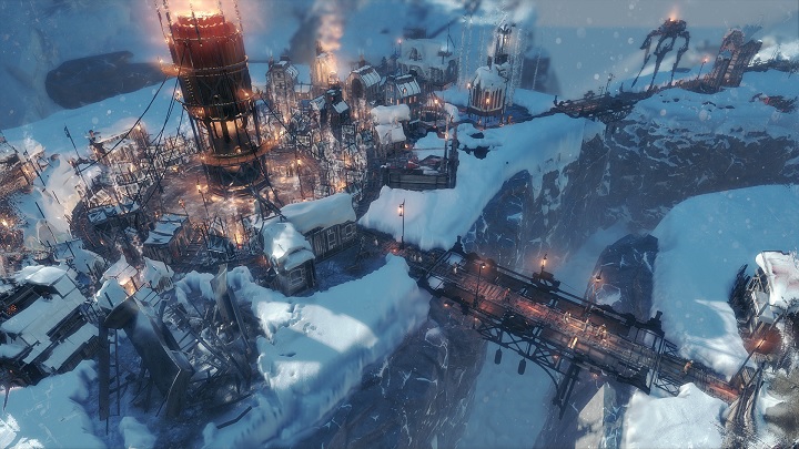 W takim terenie bez mostów się nie obędzie. - Frostpunk doczekał się przepustki sezonowej i pierwszego płatnego DLC - wiadomość - 2019-08-27