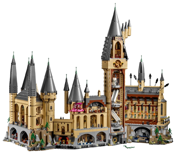 Fonte: materiale promozionale, LEGO.pl. - Uno dei modelli LEGO più grandi è disponibile ad un prezzo che nemmeno Harry Potter potrebbe immaginare. Il set del Castello di Hogwarts con oltre 6.000 elementi è un sogno diventato realtà per ogni fan della serie cult - messaggio - 2024-05-26