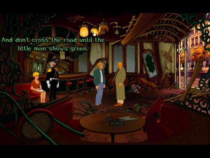 Broken Sword: The Shadow of the Templars. Revolution Software / Virgin Interactive Entertainment 1996 - Broken Sword rzucał gracza w sam środek konfliktu templariuszy z asasynami i zrywał z męczącym „polowaniem na piksele” - wiadomość - 2024-09-28