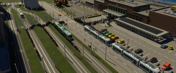 Gracz Cities Skylines 2 stworzył tak efektowną komunikację miejską, że teraz jego komputer niemal błaga o litość - ilustracja #1