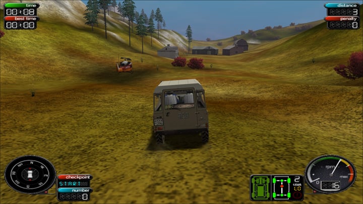 Screamer 4x4 mod Widescreen Fix v.1.0