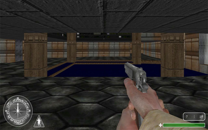 Call of Duty 2 mod CoDoom_E1M1 ( New SP Map)