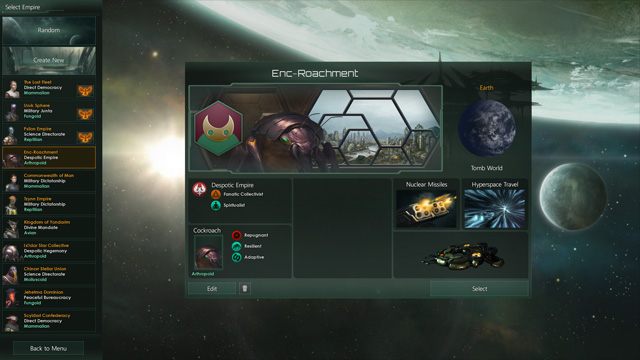 Stellaris mod Stellaris: Cockroaches v.0.02