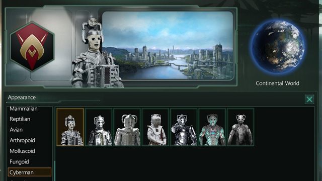 Stellaris mod Cybermen Race Mod v.1.1